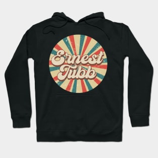 Circle Design Ernest Proud Name Birthday 70s 80s 90s Styles Hoodie